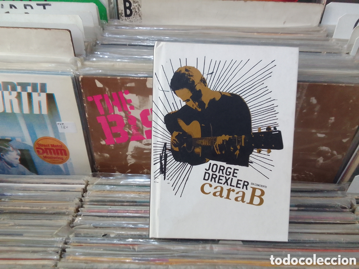 CDs de m&uacute;sica: Jorge drexler,cara b en concierto,2 cds m&aacute;s dvd