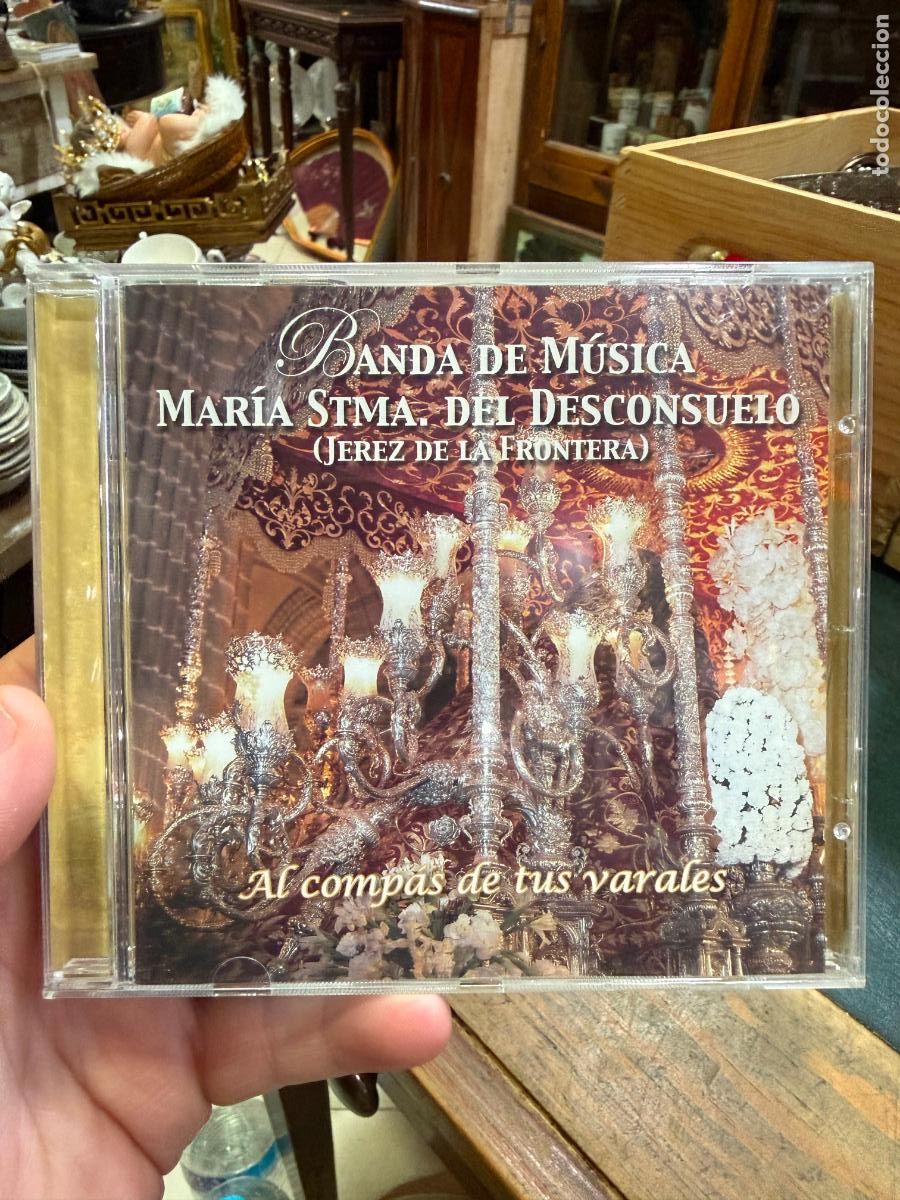 CDs de m&uacute;sica: CD BANDA DE MUSICA MARIA STMA. DEL DESCONSUELO - SEMANA SANTA JEREZ DE LA FRONTERA