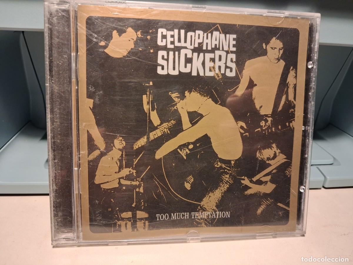 CDs de m&uacute;sica: CD CELLOPHANE SUCKERS : TOO MUCH TEMPTATION