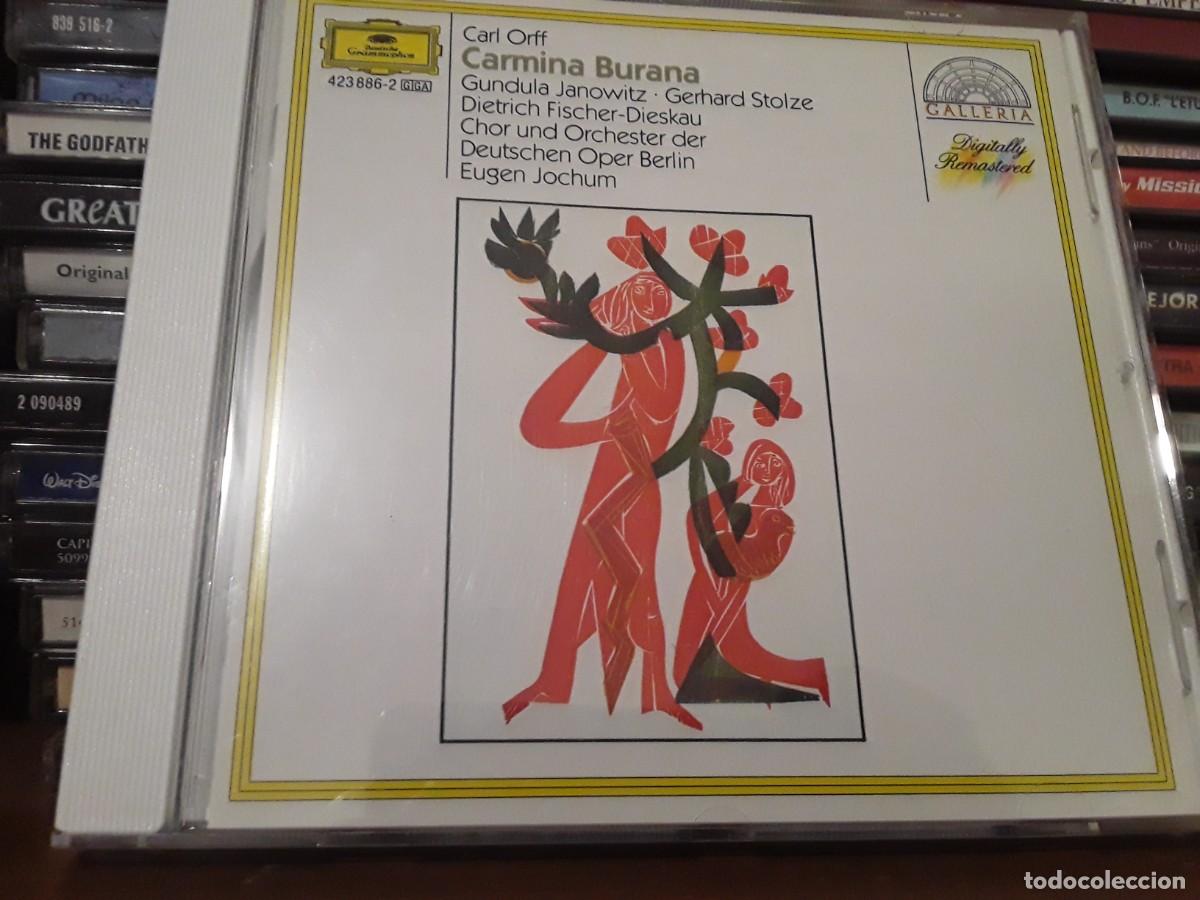 CDs de m&uacute;sica: Carl Orff, Gundula Janowitz - carmina burana - cd edic. europa