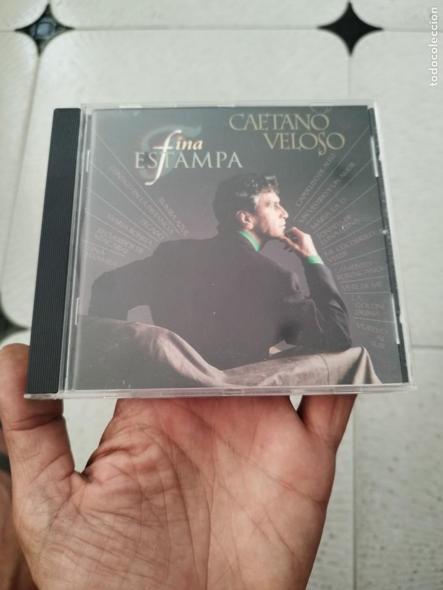 CDs de m&uacute;sica: Caetano Veloso, fina estampa. Cd.