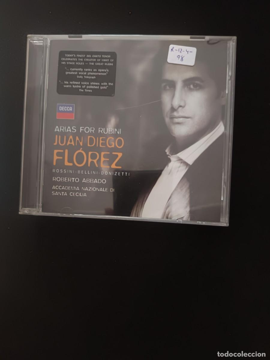 CDs de m&uacute;sica: JUAN DIEGO FL&Oacute;REZ. ARIAS FOR RUBINI. ROSSINI, BELLINI, DONIZETTI. DIR: ROBERTO ABBADO. ACCADEMIA NA