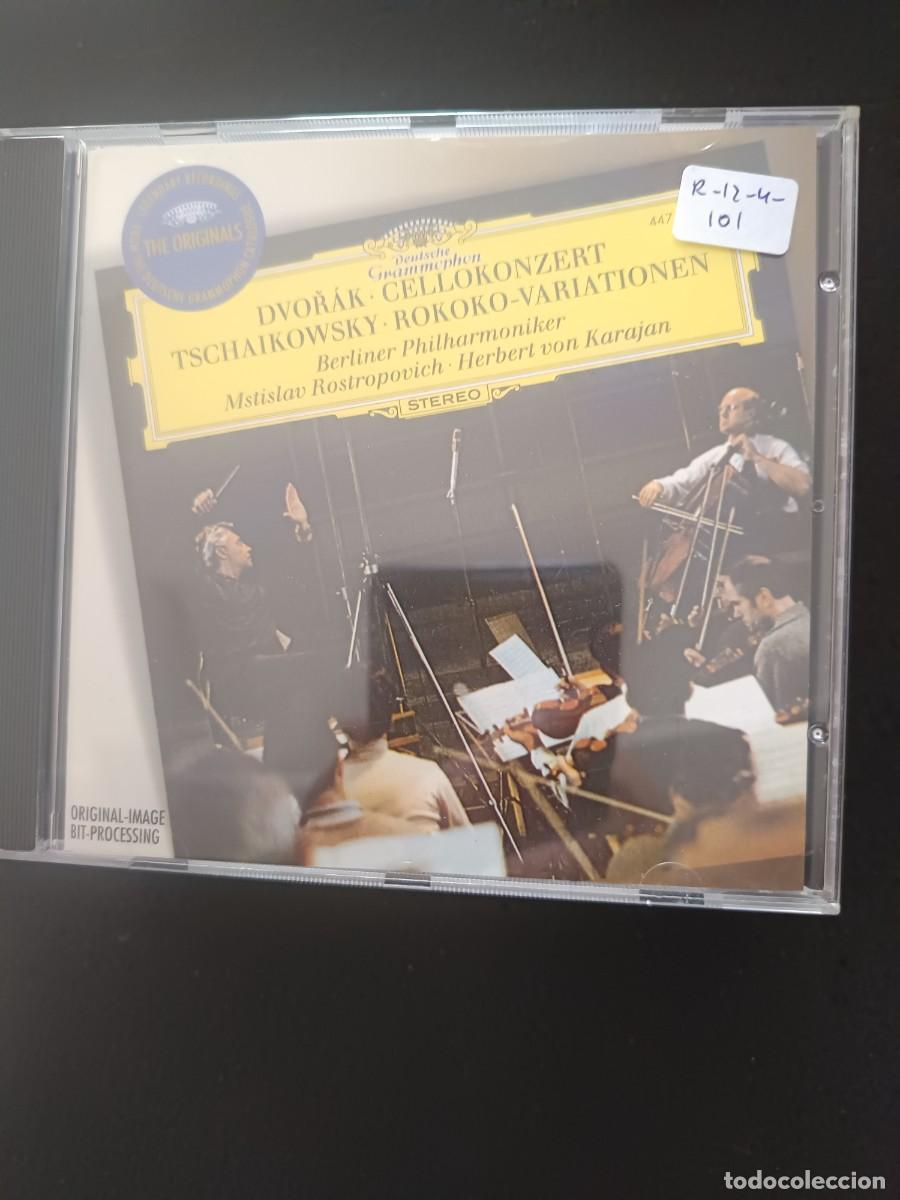 CDs de m&uacute;sica: DVOR&Aacute;K: CELLOKONZERT / TCHAIKOVSKY: ROKOKO-VARIATIONEN. VIOLONCELLO: MSTISLAV ROSTROPOVICH. DIR: KAR