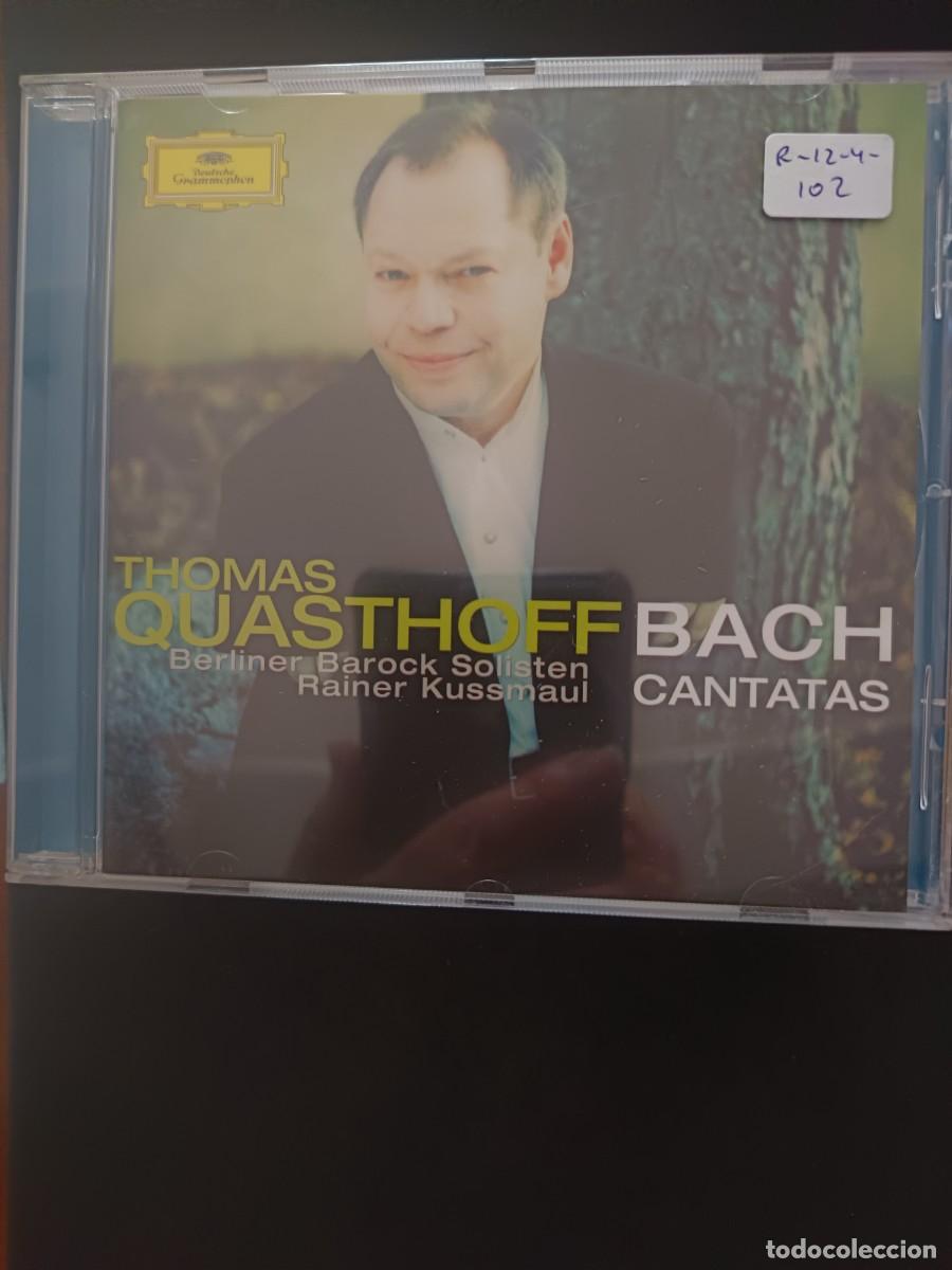 CDs de m&uacute;sica: THOMAS QUASTHOFF (BAJO-BAR&Iacute;TONO). BACH CANTATAS. DIR: RAINER KUSSMAUL. BERLINER BAROCK SOLISTEN