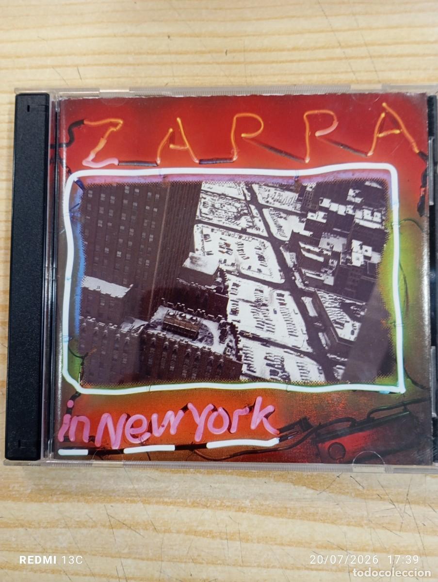 CDs de m&uacute;sica: Doble Cd - Zappa &lrm;&ndash; In New York - Excelente copia