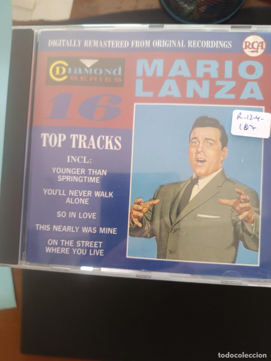 CDs de m&uacute;sica: MARIO LANZA. 16 TOP TRACKS INCL: YOUNGER THAN SPRINGTIME / YOU'LL NEVER WALK ALONE, SO IN LOVE/ THIS