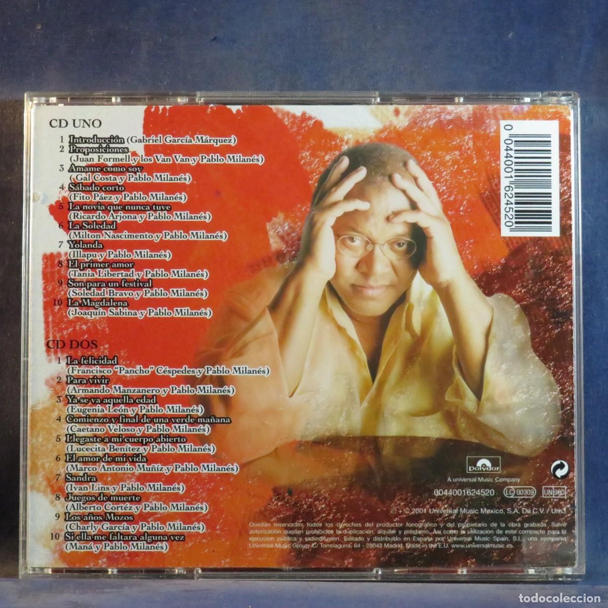 CDs de m&uacute;sica: PABLO MILAN&Eacute;S &ndash; PABLO QUERIDO - CD - Foto 2