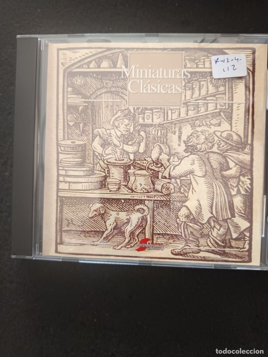 CDs de m&uacute;sica: MINIATURAS CL&Aacute;SICAS (SELECCI&Oacute;N DE BRAHMS, LISZT, CHOPIN, MENDELSSOHN BARTHOLDY, PAGANINI, MASSENET)
