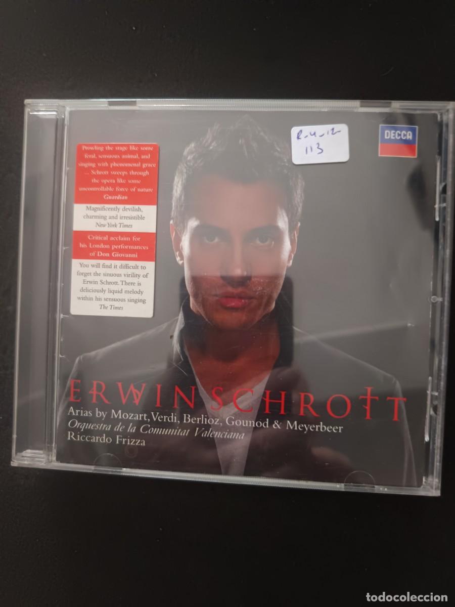 CDs de m&uacute;sica: ERWIN SCHROTT. DIR: RICCARDO FRIZZA. ARIAS BY MOZART, VERDI, BERLIOZ, GOUNOD & MEYERBEER