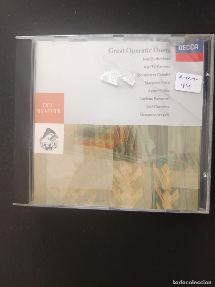 CDs de m&uacute;sica: GREAT OPERATIC DUETS: JOAN SUTHERLAND, KIRI TE KANAWA, MONTSERRAT CABALL&Eacute;, MARGARET PRICE, AGNES B