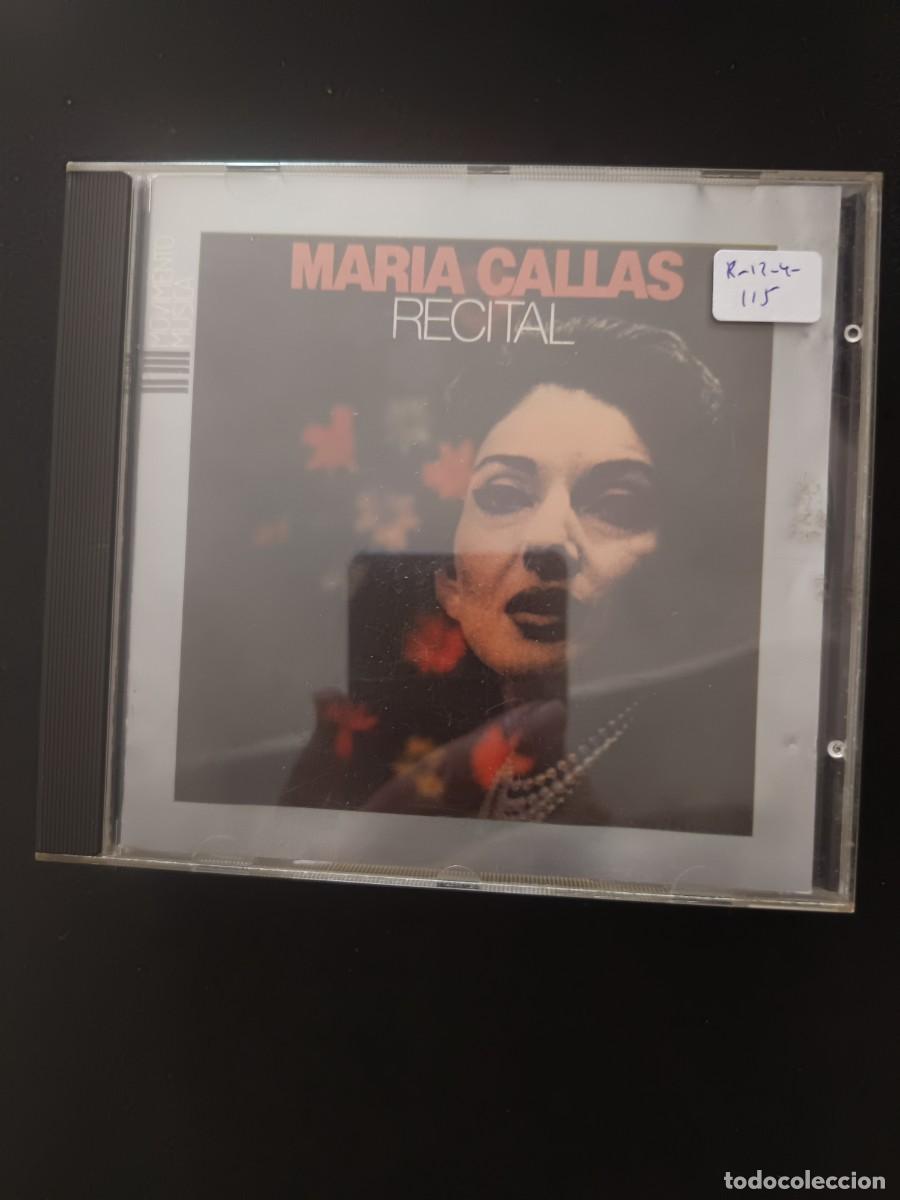 CDs de m&uacute;sica: MARIA CALLAS. RECITAL (MOVIMIENTO M&Uacute;SICA)