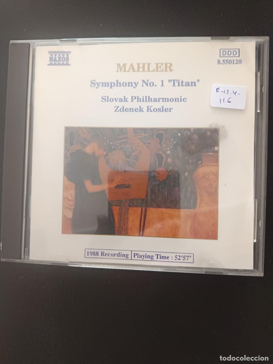 CDs de m&uacute;sica: MAHLER. SYMPHONY N&ordm; 1 &rdquo;TITAN&rdquo;. DIR: ZDENEK KOSLER. SLOVAK PHILHARMONIC