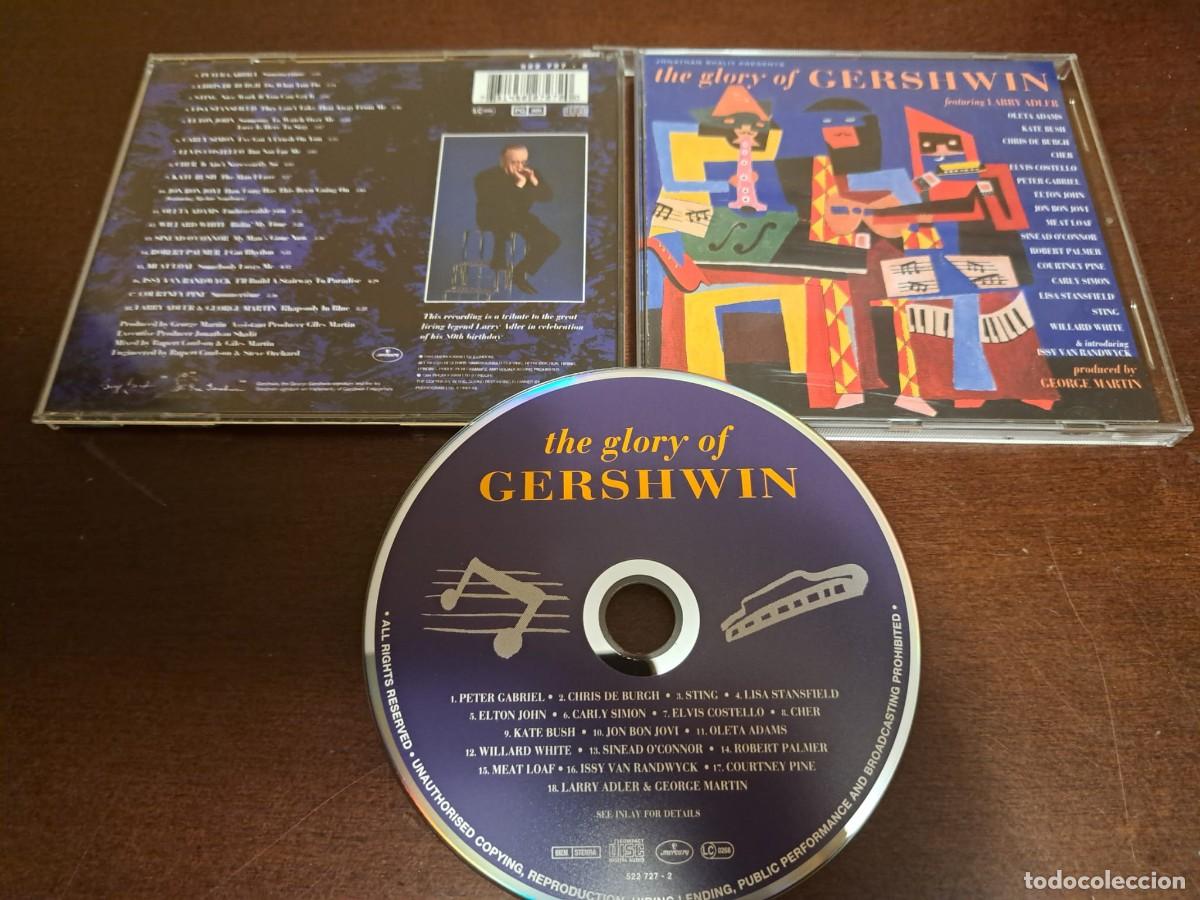 Musik-CDs: THE GLORY OF GERSHWIN - CD - KATE BUSH - ELVIS COSTELLO - BON JOVI - STING - GEORGE MARTIN - BEATLES