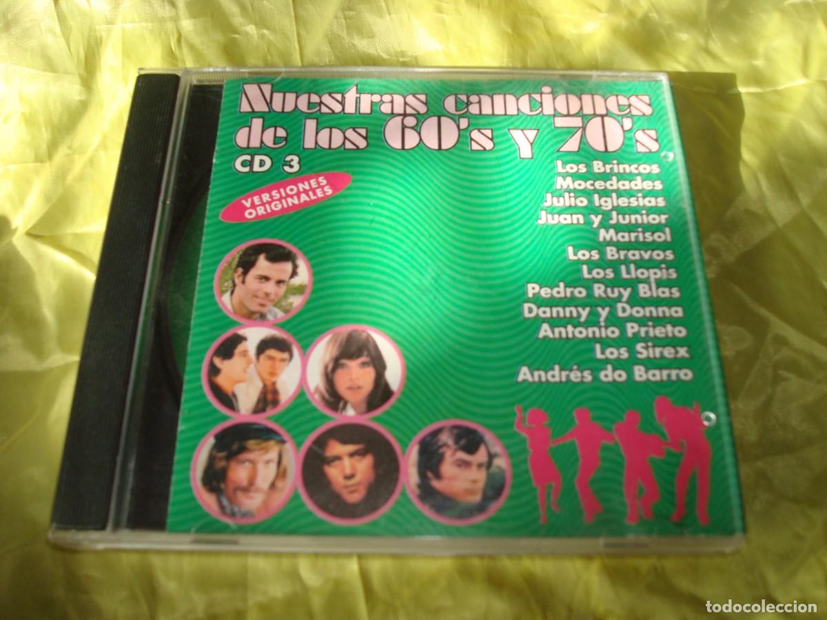 CD di Musica: NUESTRAS CANCIONES DE LOS 60&acute;SY 70&acute;S. LOS BRINCOS, LOS BRAVOS, MARISOL....CD 3
