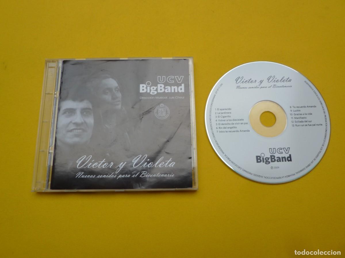 CDs de m&uacute;sica: CD UCD - Big Band - VICTOR Y VIOLETA - Nuevos Sonidos Para El Bicentenario (EX+/M-)