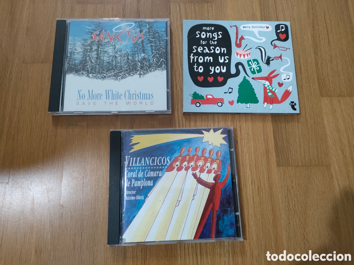 CDs de m&uacute;sica: 3 CD CANCI&Oacute;N NAVIDAD