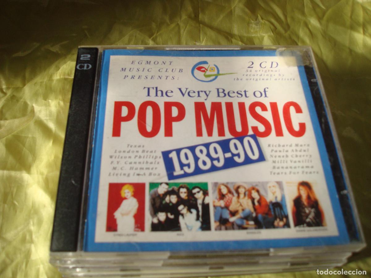 CDs de m&uacute;sica: THE VERY BEST OF POP MUSIC. 1989-90. INXS, BANGLES, TEXAS....2 CD&acute;S. IMPECABLE(#)
