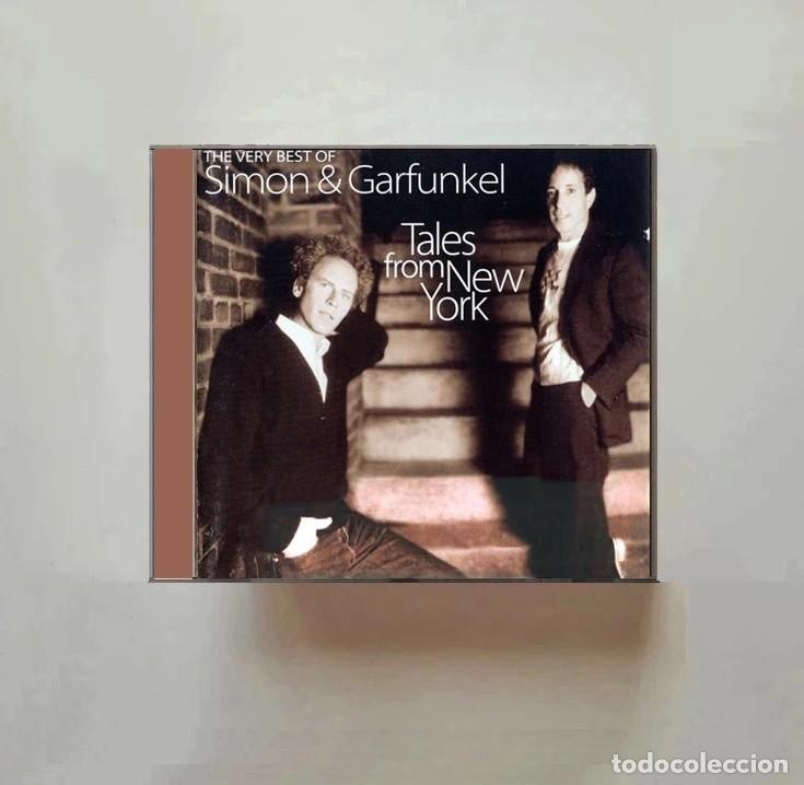 CDs de m&uacute;sica: [DOBLE CD]. SIMON & GARFUNKEL. TALES FROM NEW YORK. THE VERY BEST OF. RECOPILATORIO.