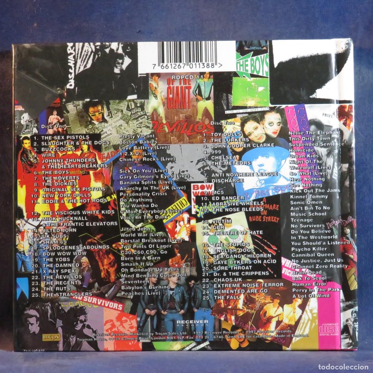 CDs de m&uacute;sica: VARIOUS &ndash; A HISTORY OF PUNK - 2 CD - Foto 2