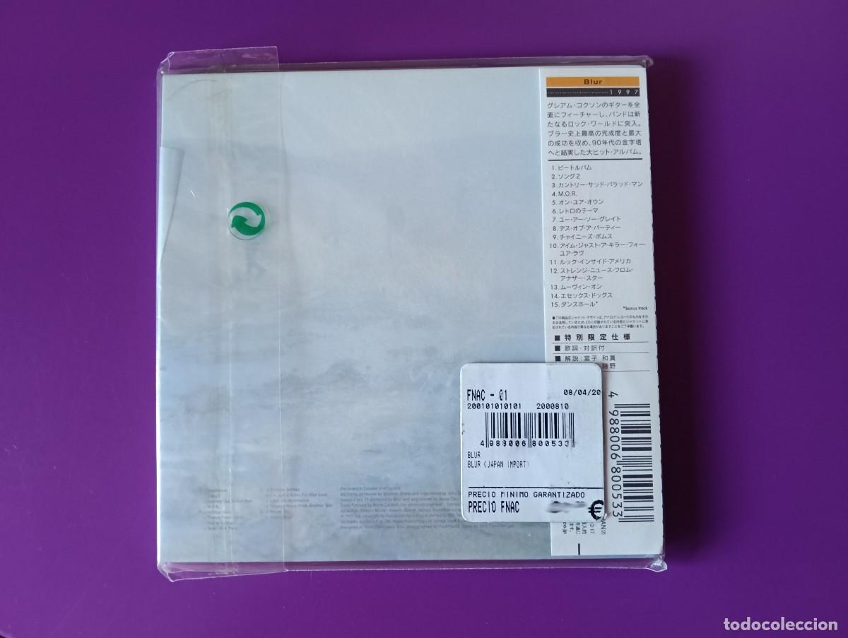 CDs de m&uacute;sica: CD Blur - Blur (edici&oacute;n japonesa con tema extra) COMPLETO - Foto 2