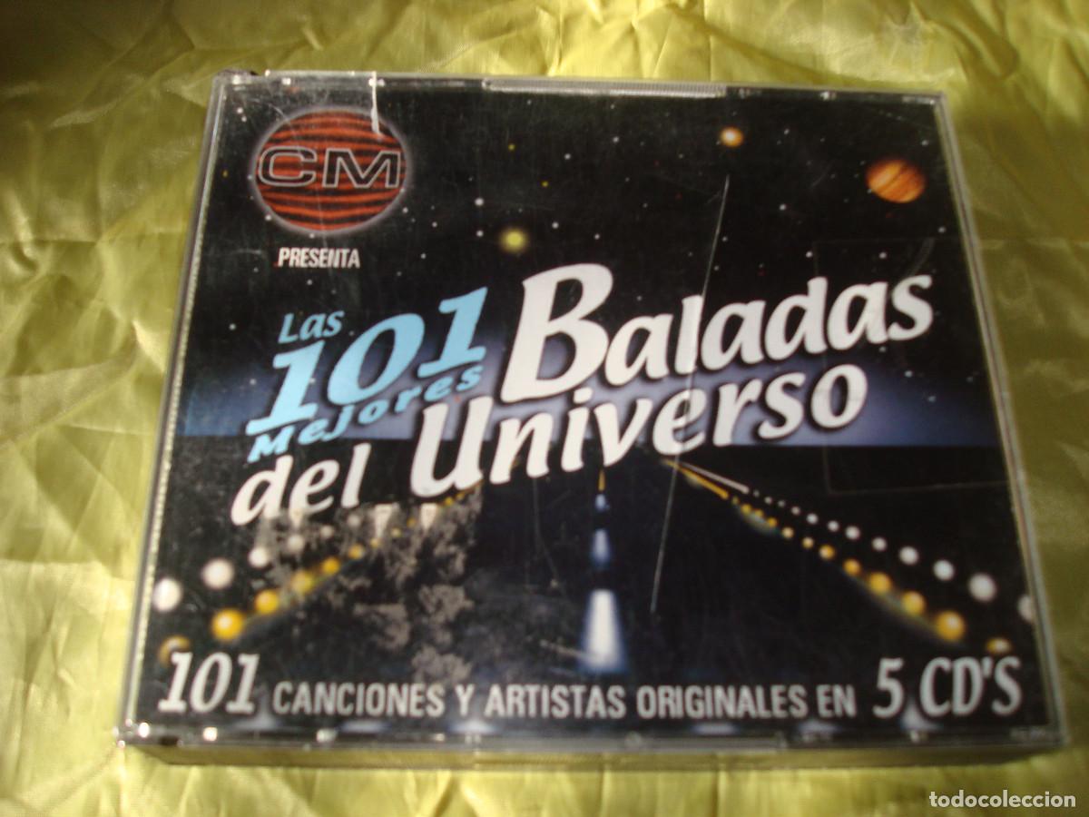 CDs de m&uacute;sica: LAS 101 MEJORES BALADAS DEL UNIVERSO. CRONICAS MARCIANAS. 5 CD&acute;S