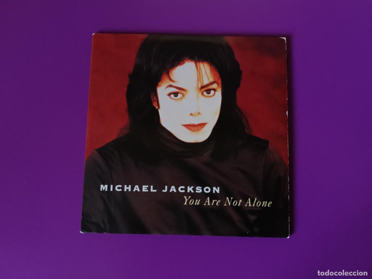 CDs de m&uacute;sica: CD Single - Michael Jackson - You Are Not Alone (2 temas, incluye encarte con la letra)