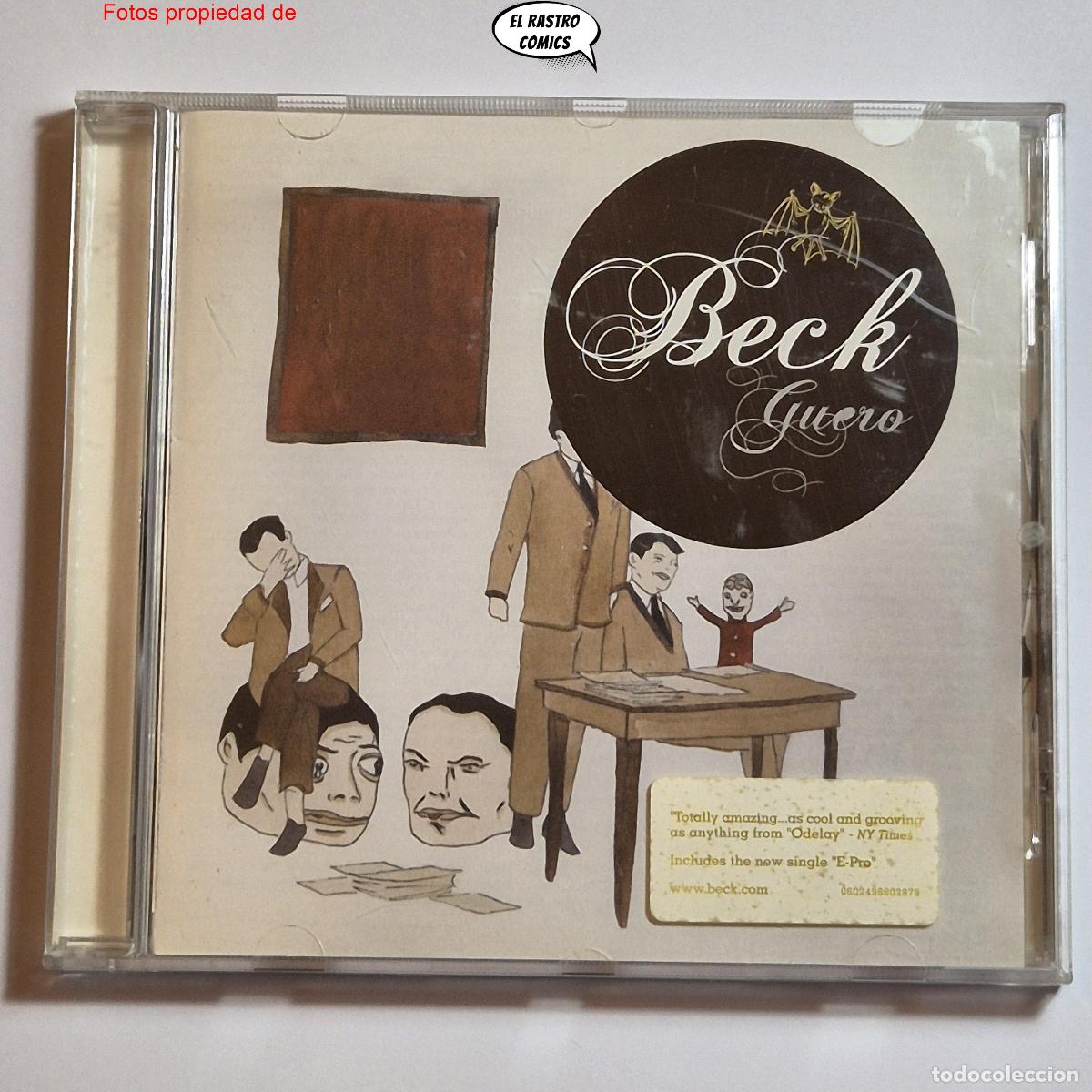 CDs de m&uacute;sica: Beck, Guero, Bonus Track, CD Interscope 2005, Folk Rock Alternative, muy buen estado