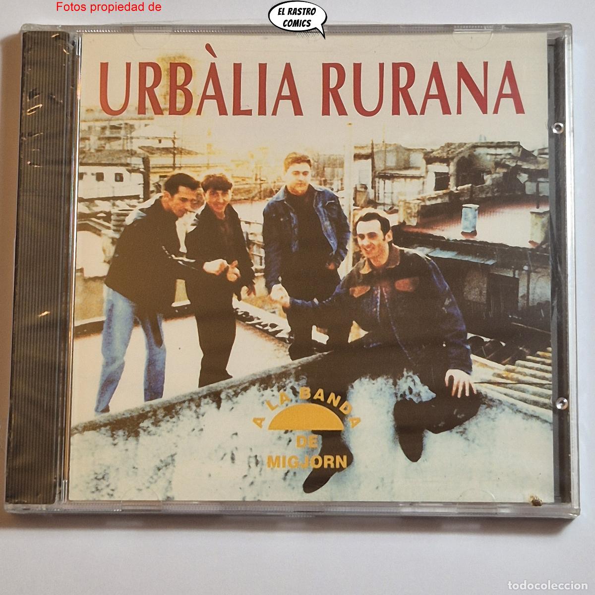 CDs de m&uacute;sica: Urb&agrave;lia Rurana, A la banda de migjorn, CD precintado, Tram 1992, Valenci&agrave;