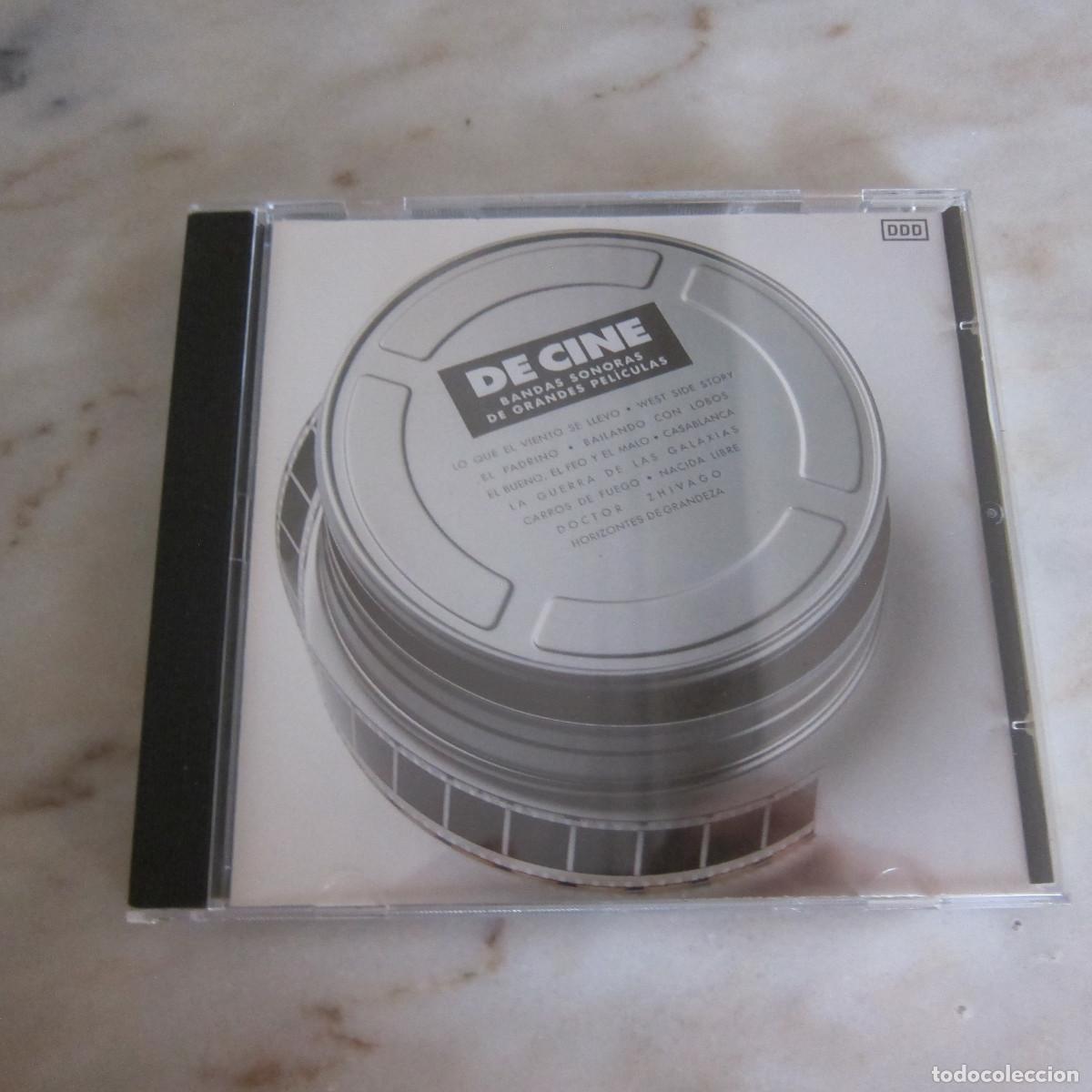 CDs de m&uacute;sica: DE CINE -&nbsp;BANDAS SONORAS DE GRANDES PEL&Iacute;CULAS (GYC RECORDS) CD M&Uacute;SICA