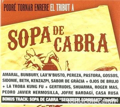 CDs de m&uacute;sica: Podr&eacute; Tornar Enrere. El Tribut A Sopa de Cabra- 8436000983050