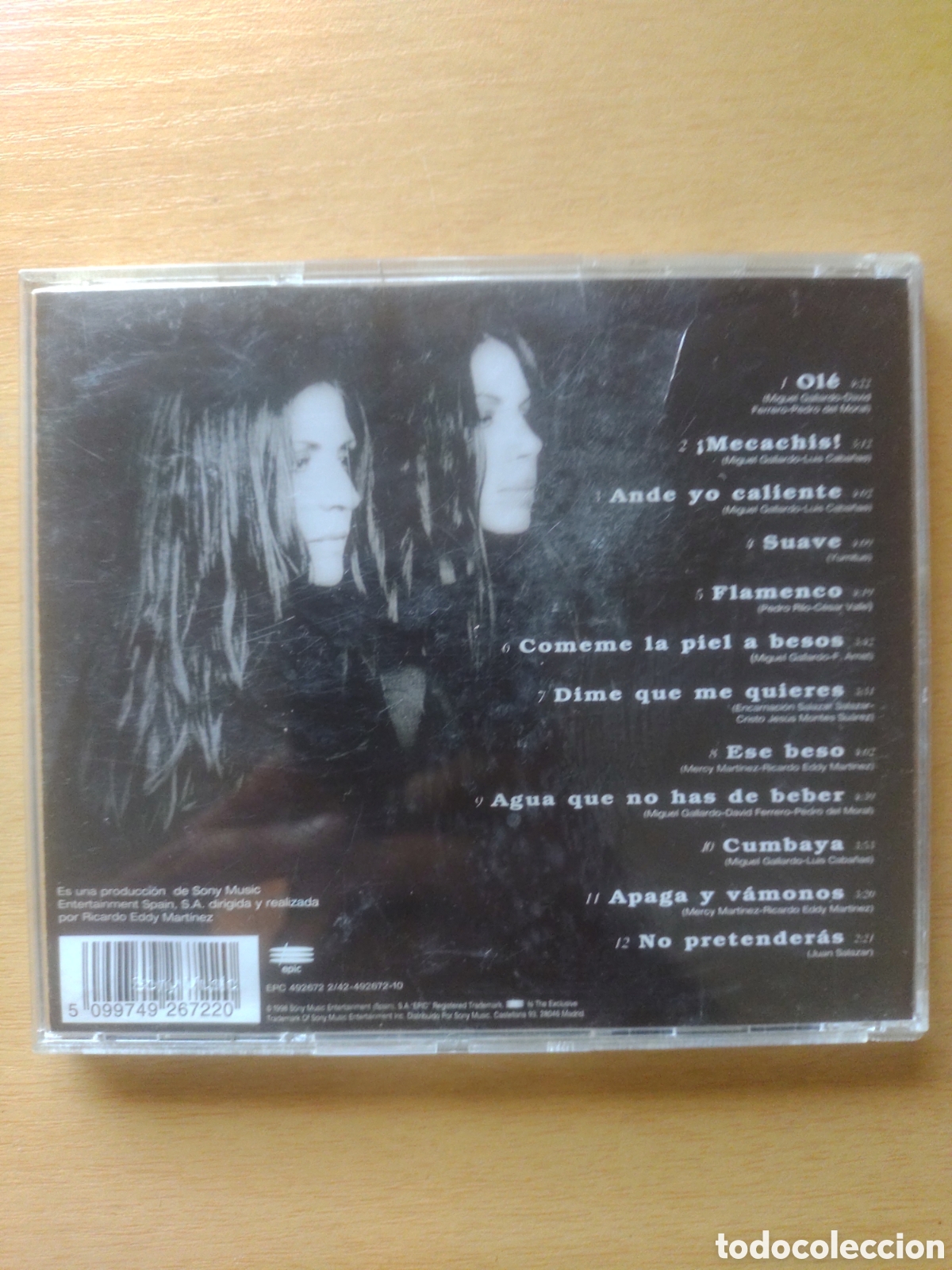 CDs de m&uacute;sica: CD Az&uacute;car Moreno - Ole - Foto 2