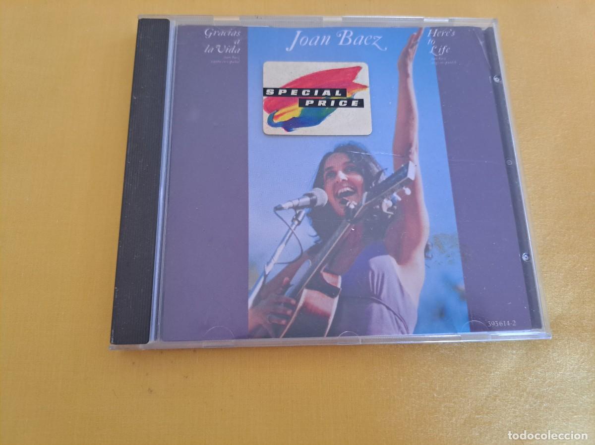 CD de M&uacute;sica: JOAN BAEZ - GRACIAS A LA VIDA - A&M Records &ndash; 393614-2 - EUROPE 1999