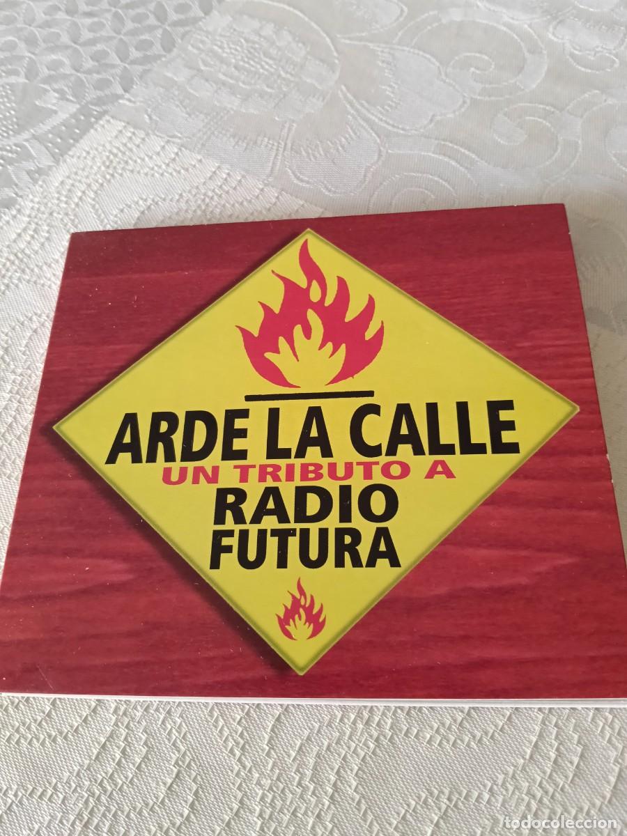 CDs de m&uacute;sica: RAR CD. ARDE LA CALLE. UN TRIBUTO A RADIO FUTURA. DIGIPACK