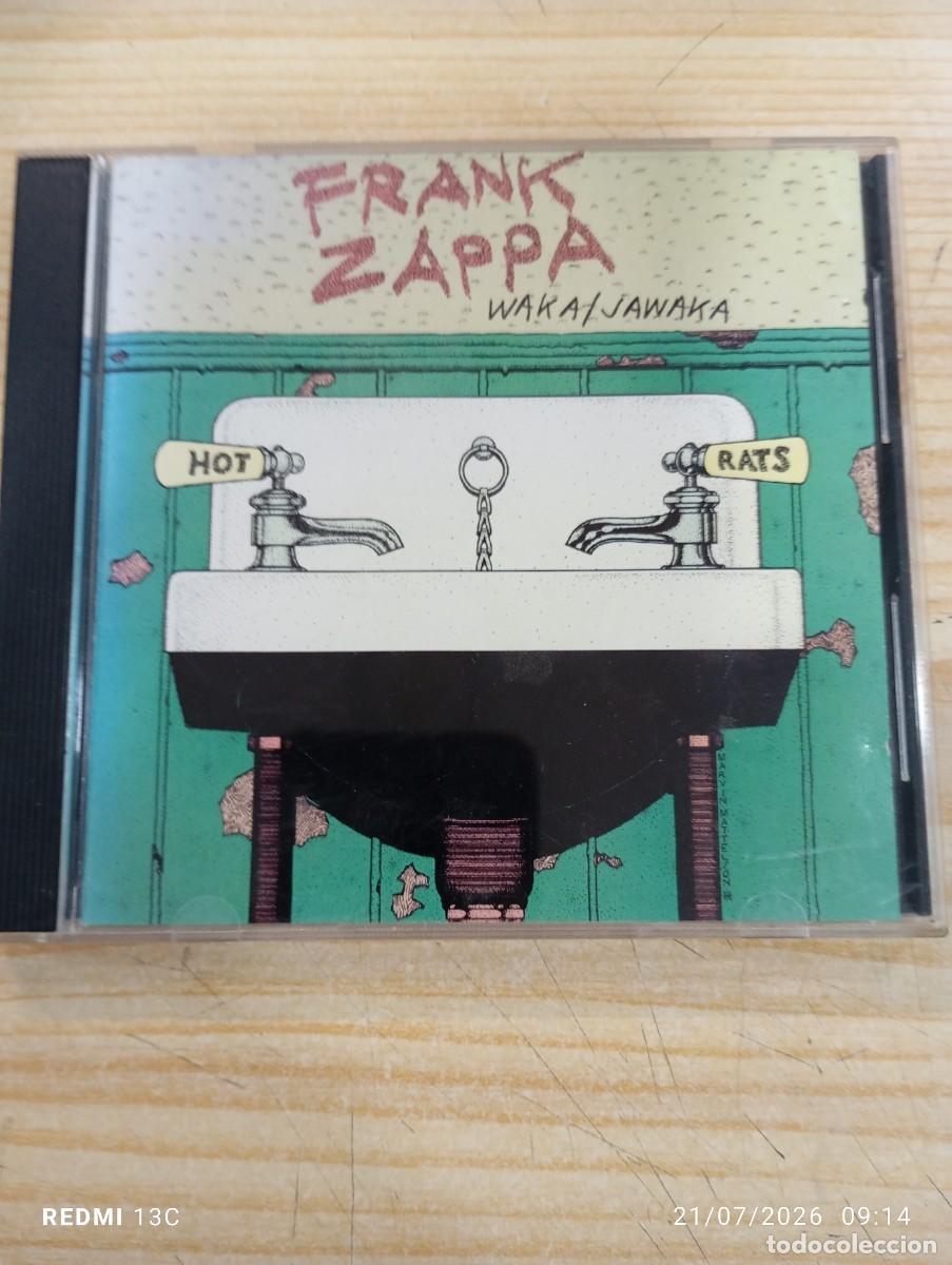 CDs de m&uacute;sica: Cd - Frank Zappa &lrm;&ndash; Waka / Jawaka Edicion Americana