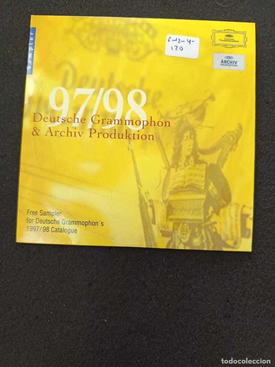 CDs de m&uacute;sica: DEUTSCHE GRAMMOPHON & ARCHIV PRODUCTION. 97 / 98. SAMPLER