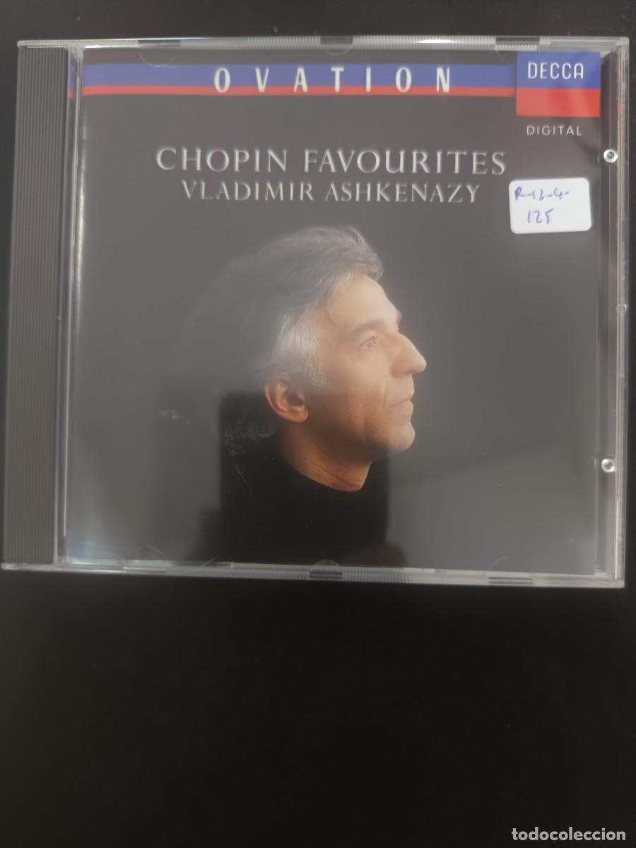 CDs de m&uacute;sica: CHOPIN FAVOURITES. PIANO: VLADIMIR ASHKENAZY