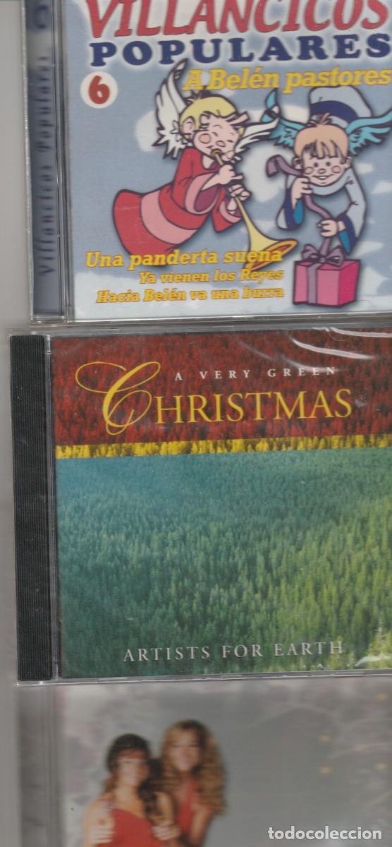 CDs de m&uacute;sica: LOTE DE VILLANCICOS-ISES LA MAGIA DE LA NAVIDAD+VILLANCICOS POPULARES+CRISTMAS A VERY GREEN