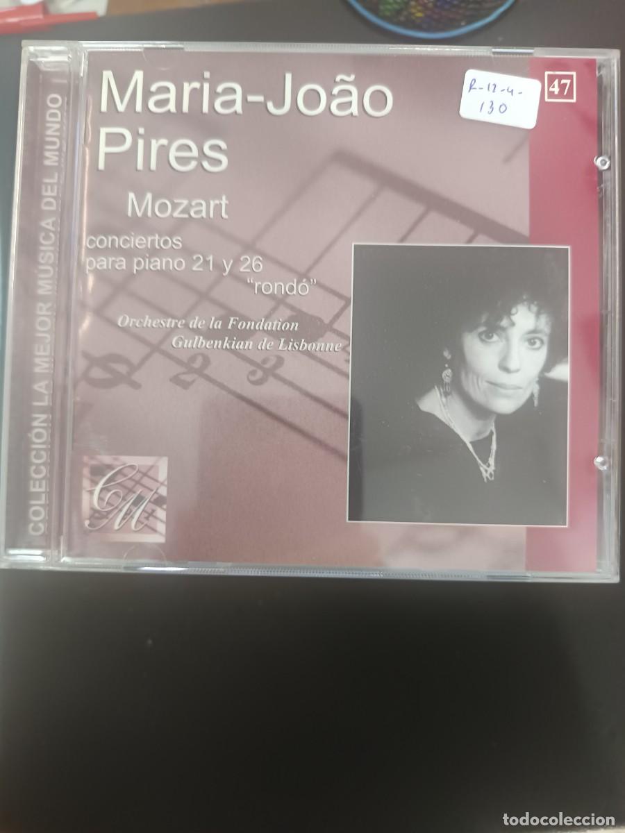 CDs de m&uacute;sica: MARIA-JO&Acirc;O PIRES. MOZART: CONCIERTOS PARA PIANO 21 Y 26 / ROND&Oacute; KV 386. ORCHESTRE DE LA FONDATION G