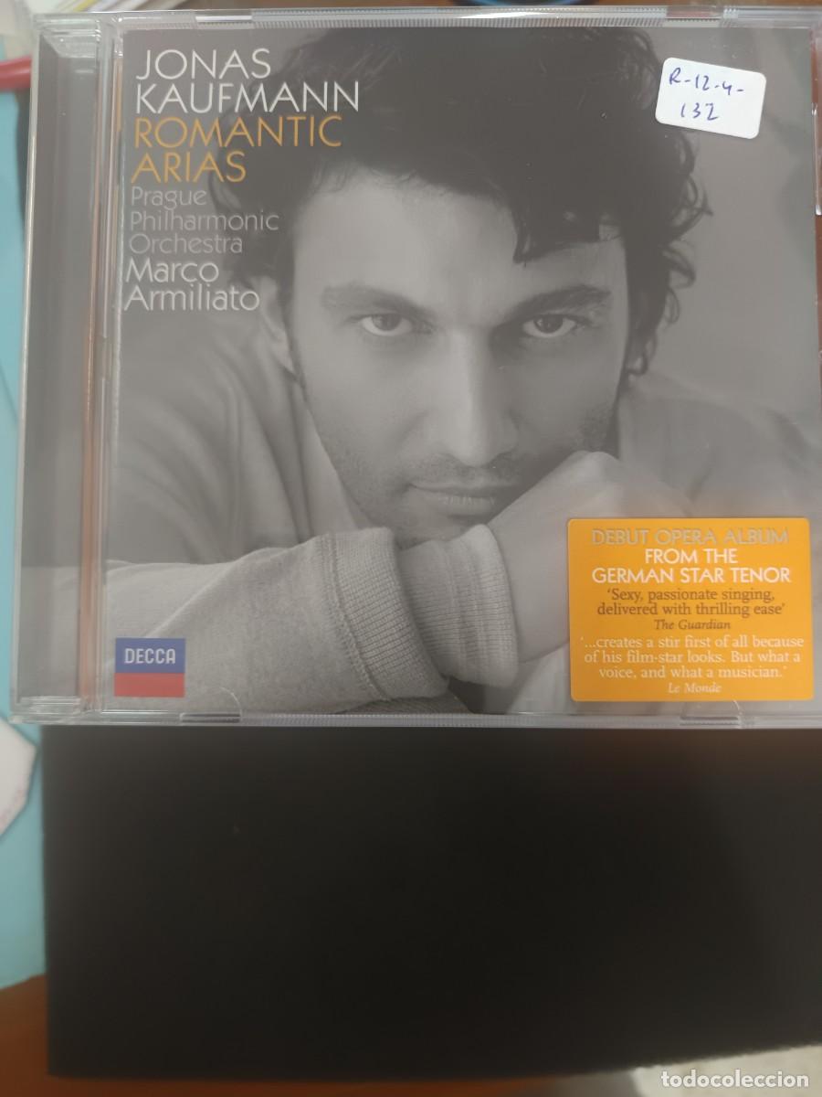 CDs de m&uacute;sica: JONAS KAUFMANN. ROMANTIC ARIAS. DIR: MARCO ARMILIATO. PRAGUE PHILHARMONIC ORCHESTRA