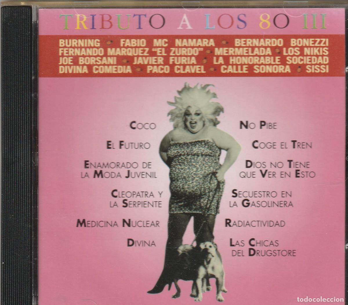 CDs de m&uacute;sica: Various &ndash; Tributo A Los 80 III-2000- Alternative Rock, Pop Rock, Punk, New Wave, Ska, Rockabilly, Sy