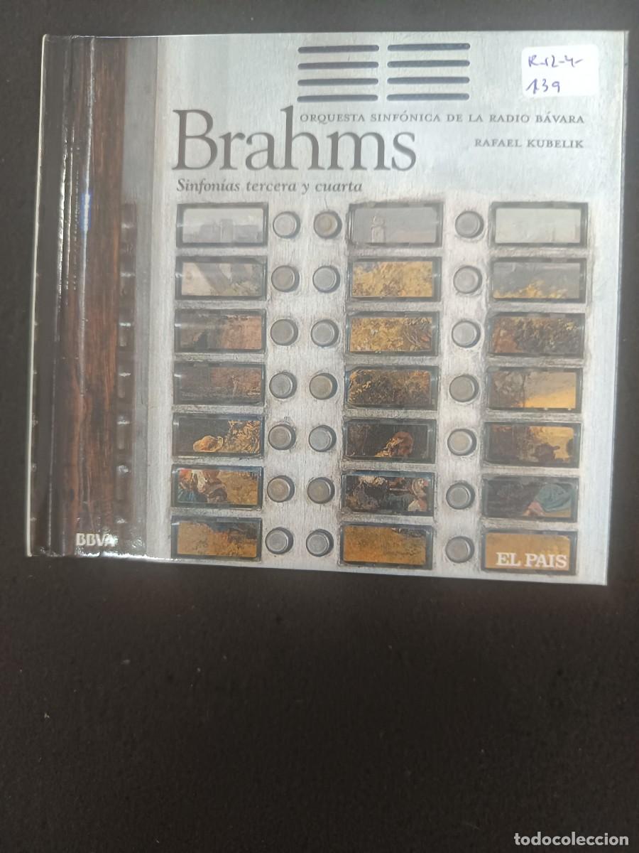 CDs de m&uacute;sica: BRAHMS: SINFON&Iacute;AS TERCERA Y CUARTA. DIR: RAFAEL KUBELIK. ORQUESTA FINF&Oacute;NICA DE LA RADIO B&Aacute;VARA. BBVA