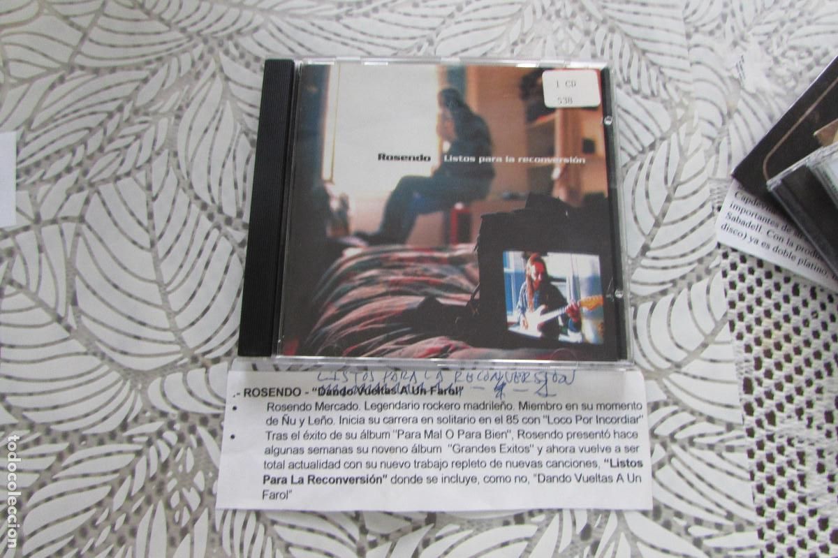 CDs de Musique: Rosendo - Listos para la reconversi&oacute;n CD CADENA 100