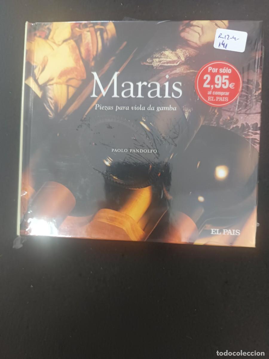 CDs de m&uacute;sica: MARAIS. PIEZAS PARA VIOLA DE GAMBA. PAOLO PANDOLFO. DIVERDI. BBVA. EL PAIS