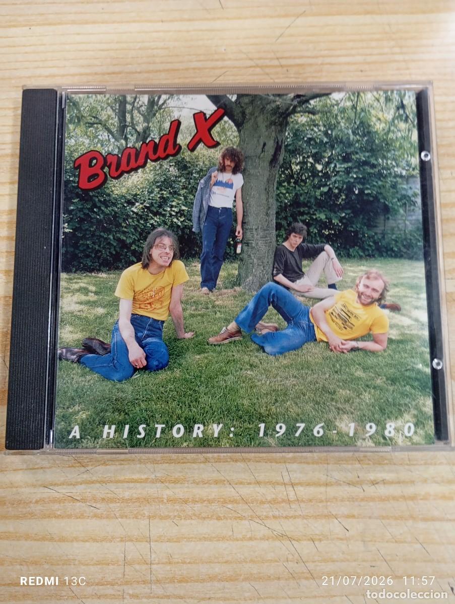 CDs de m&uacute;sica: Cd - Brand X &lrm;&ndash; A History: 1976 - 1980