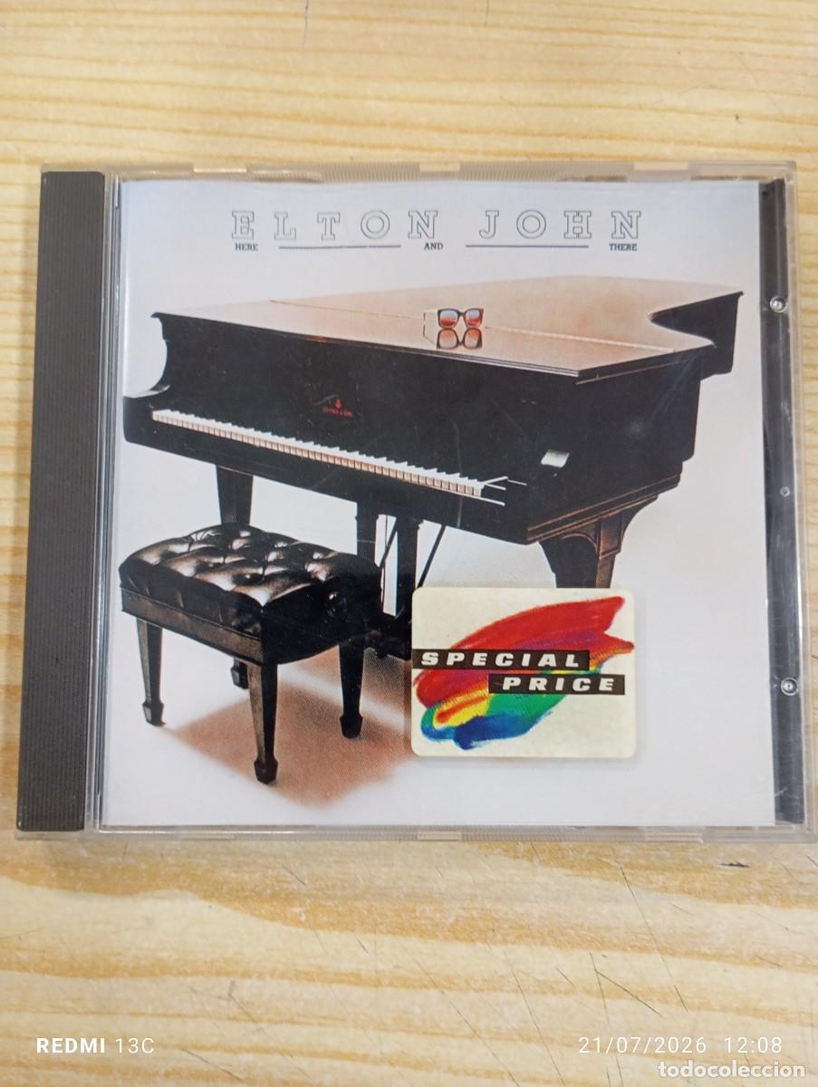 CDs de m&uacute;sica: Cd - Elton John &ndash; Here And There - Edicion Europea 1992