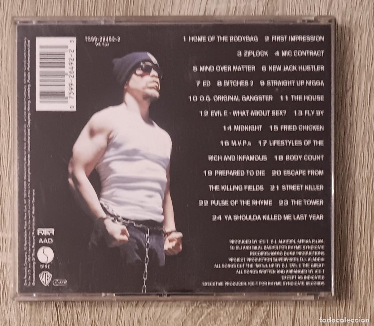 CDs de m&uacute;sica: CD COMPACT DISC ICE T ORIGINAL GANSTER OG - Foto 3