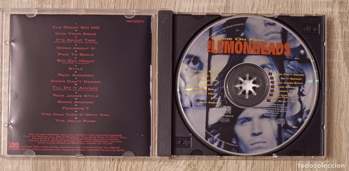 CDs de m&uacute;sica: CD COMPACT DISC THE LEMONHEADS COME ON FEEL - Foto 2