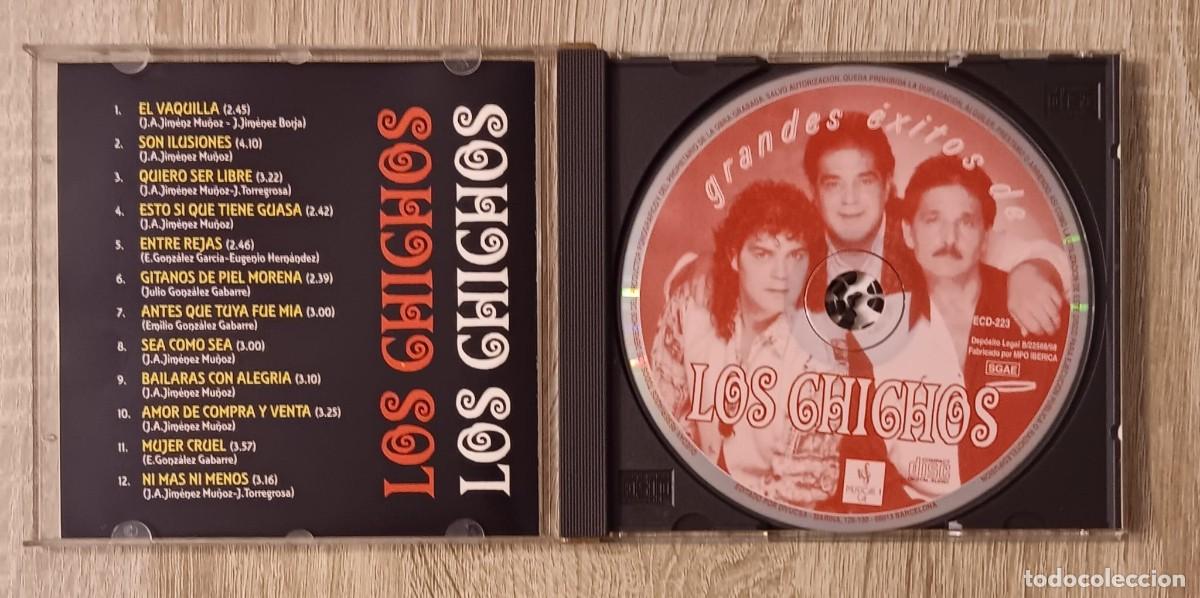 CDs de m&uacute;sica: CD COMPACT DISC GRANDES EXITOS DE LOS CHICHOS - Foto 2