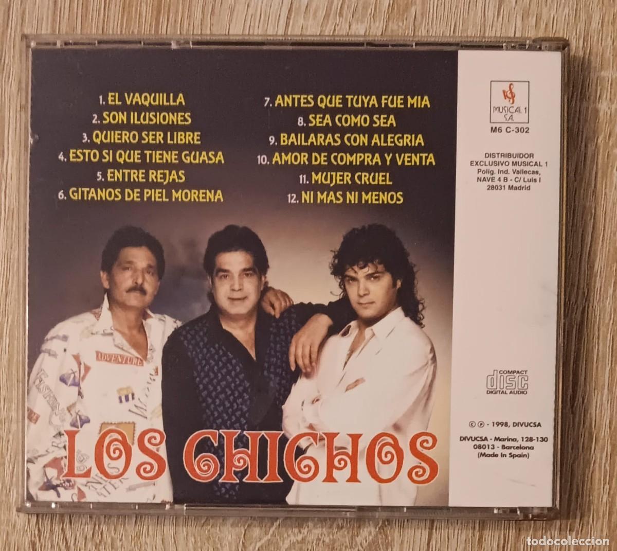 CDs de m&uacute;sica: CD COMPACT DISC GRANDES EXITOS DE LOS CHICHOS - Foto 3
