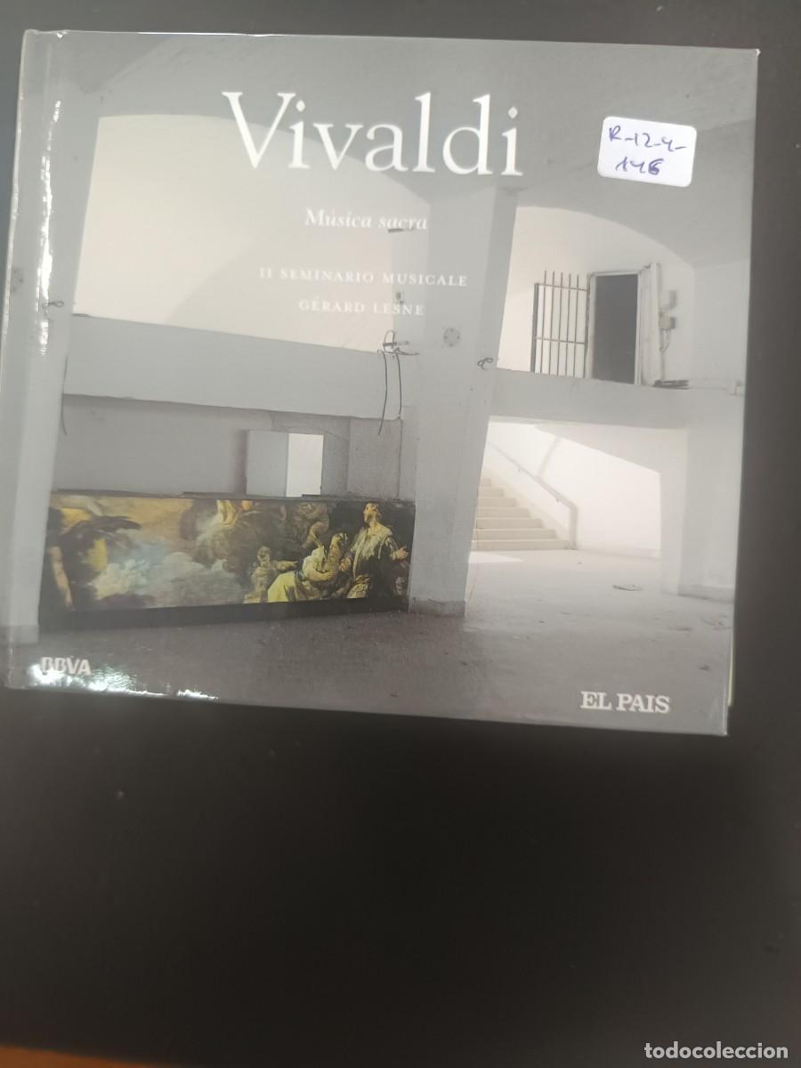 CDs de m&uacute;sica: VIVALDI: M&Uacute;SICA SACRA. CONTRALTO: G&Eacute;RARD LESNE. IL SEMINARIO MUSICALE. DIVERDI, BBVA. EL PAIS